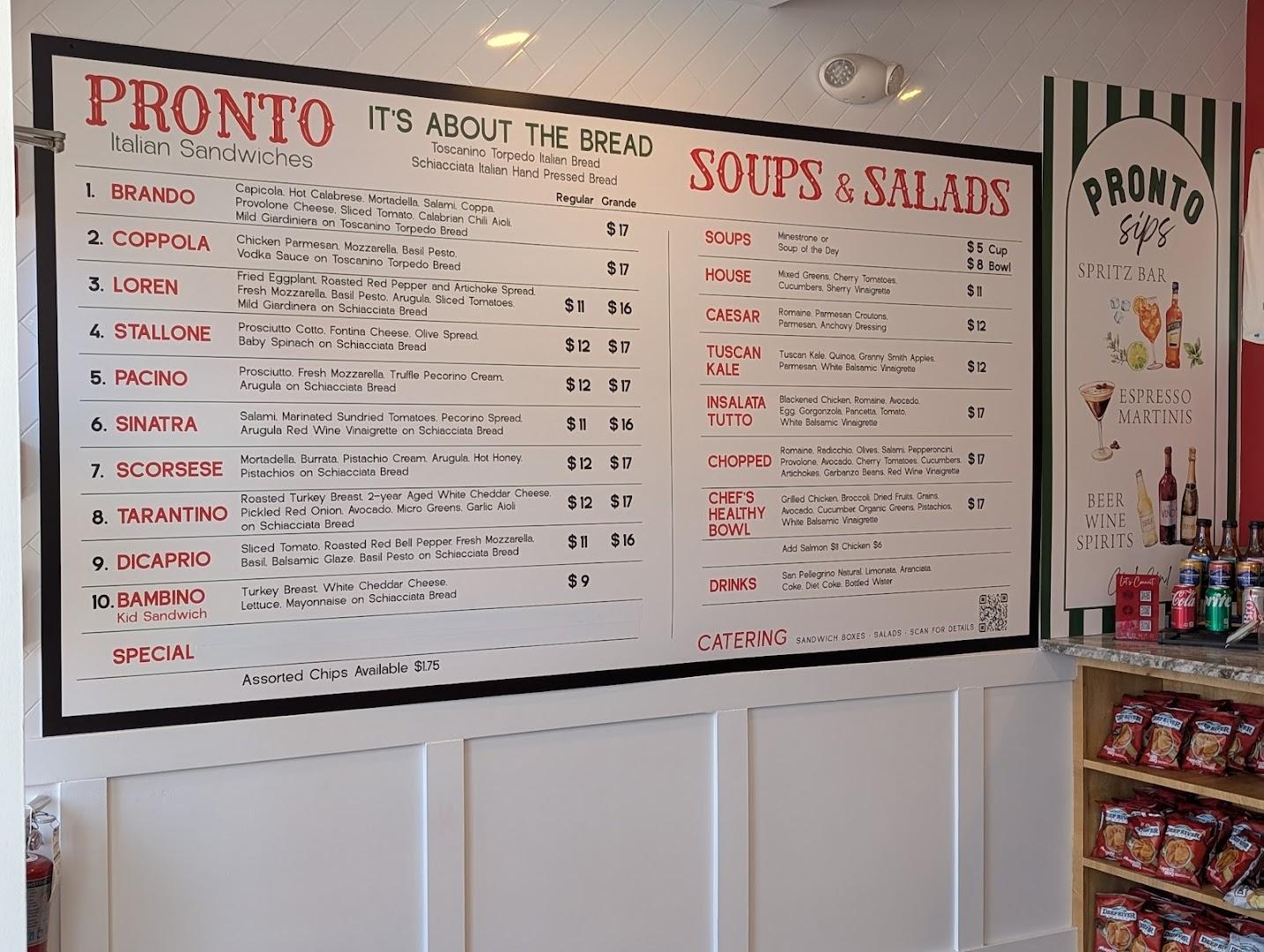Pronto Italian Sandwiches