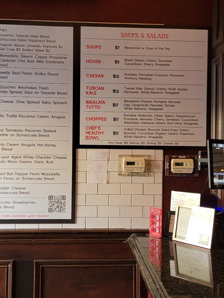 Pronto Italian Sandwiches Menu image 3
